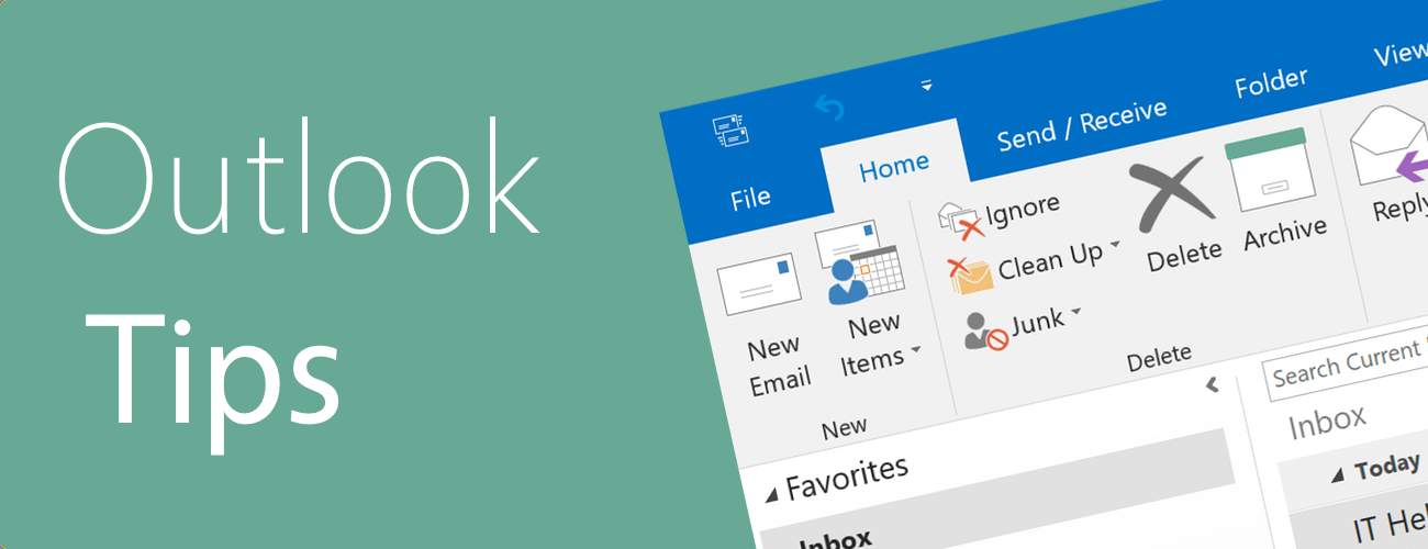 Outlook Tips Banner