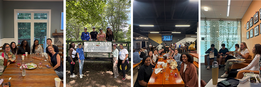 collage of MD-PhD student events