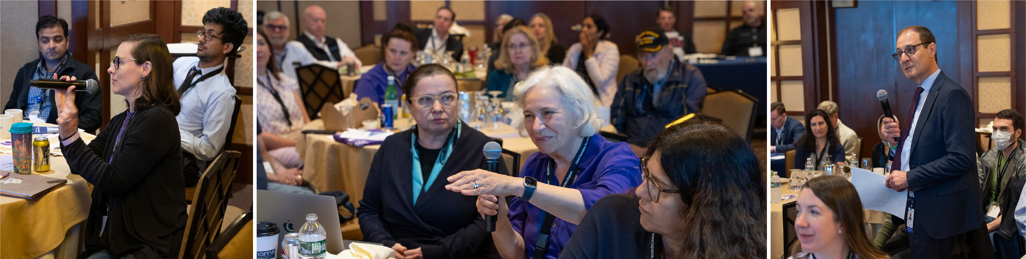 Images of Roberto Caricchio, Ann Rothstein, and other speakers at Lupus Day