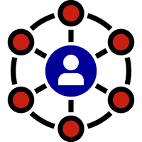 circle of people bubbles