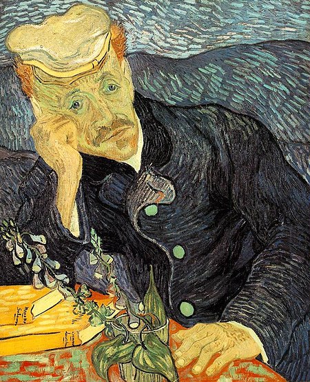 Van Gogh's portrait of Dr. Gachet Van Gogh's portrait of Dr. Gachet