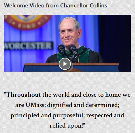 Chancellor's Welcome