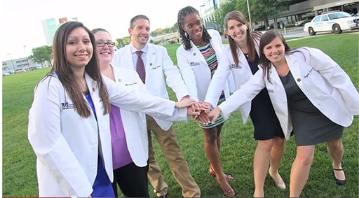 Image of UMass Chan medical school students