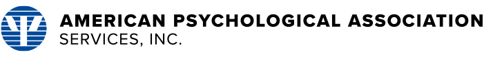 decorative symbol with text american psychological association