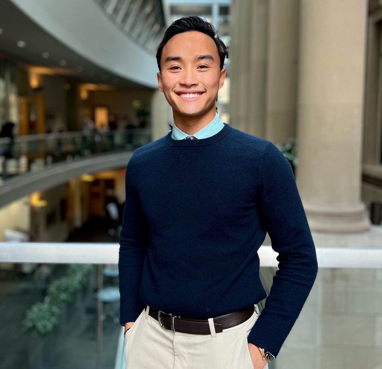 Hieu Tran, medical student, summer intern