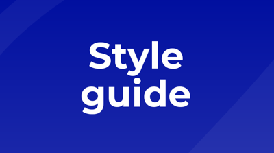 Style guide
