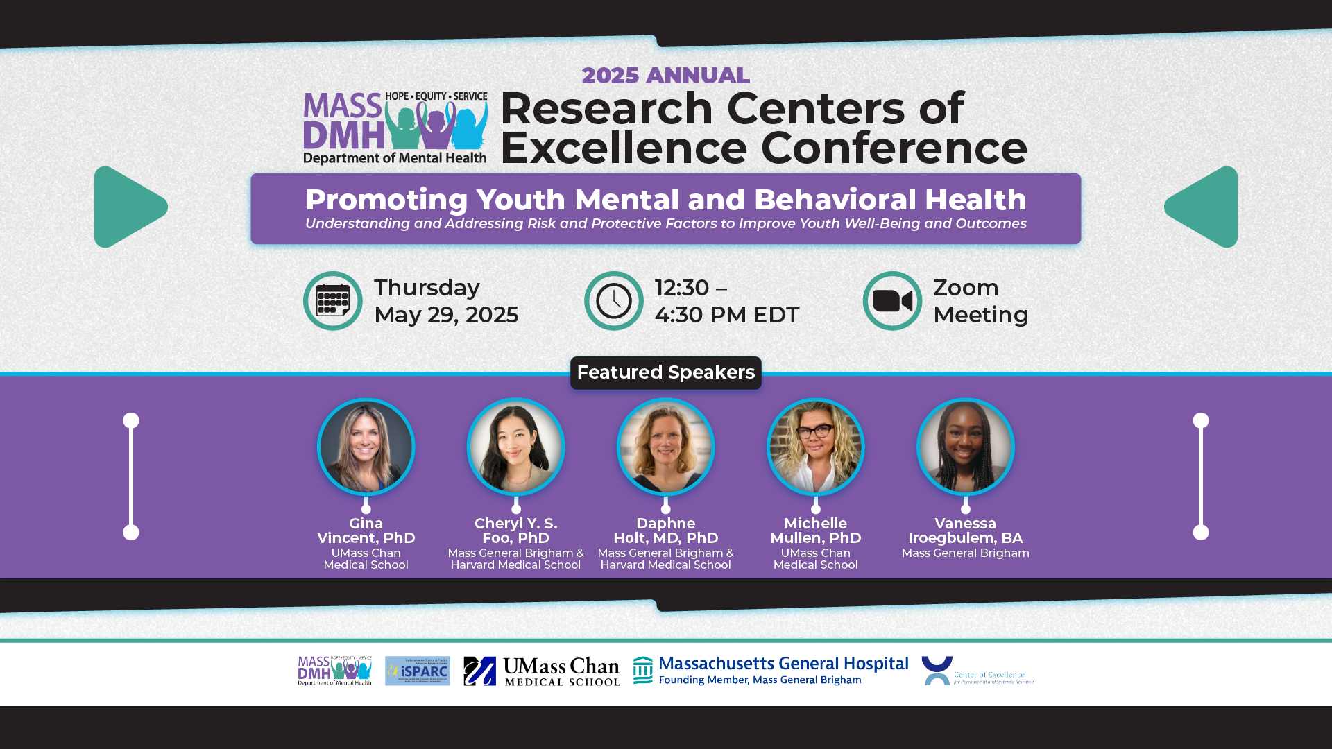 decorative visual to promote conference