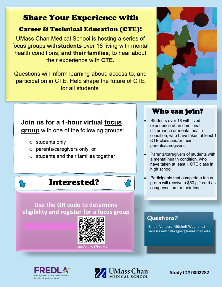 CTE Recruitment Flyer. All text.