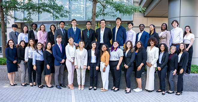 Summer Undergraduate Research Program Class of 2022